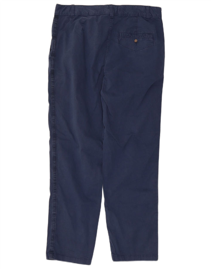 Marks & Spencer Chinobukser til kvinder UK 12 Medium W32 L27 Marineblå