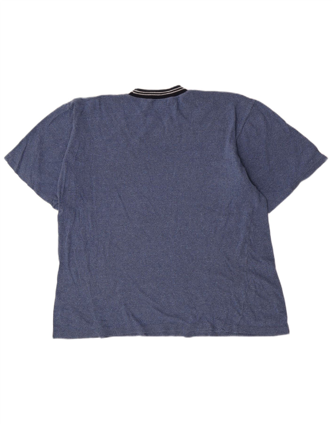 Asics Herre T-Shirt Top Stor Blå Flecked
