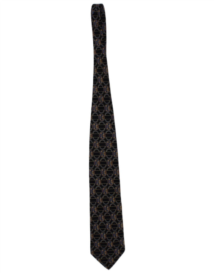Valentino Herre Cravatte Slips One Size Marineblå Geometrisk Silke Designer
