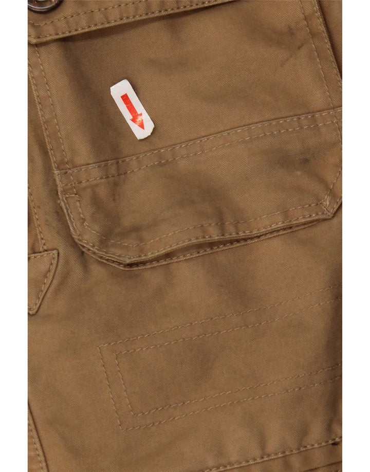 Weird Fish Herre Utility Jacket UK 36 Small Brown
