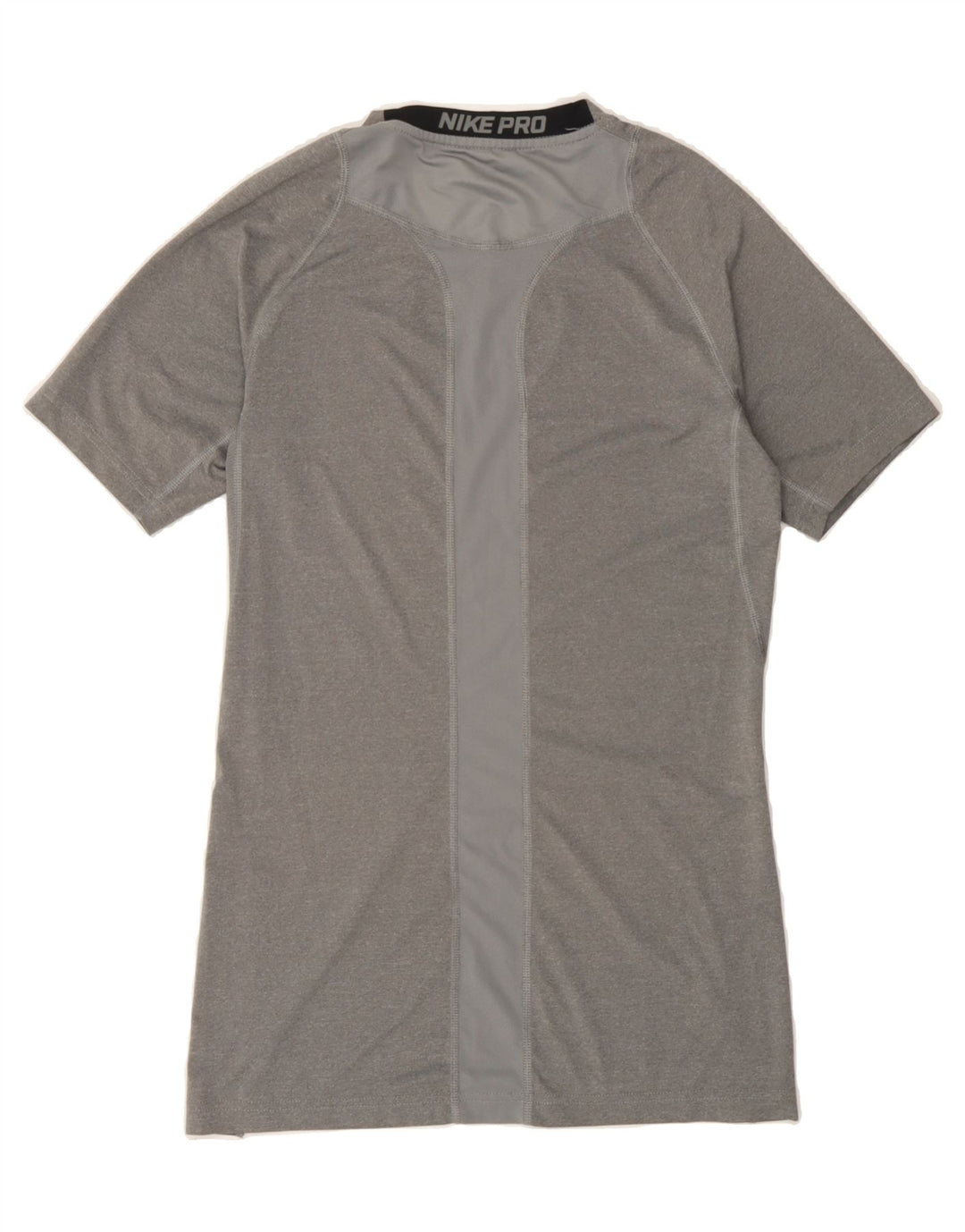 NIKE Womens Dri Fit Graphic T-Shirt Top UK 12 Medium Grey Vintage Nike and Second-Hand Nike from Messina Hembry 