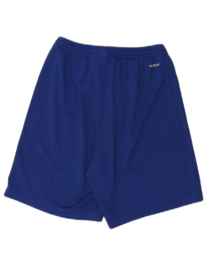 ADIDAS Mens Aeroready Sport Shorts Small  Blue Polyester