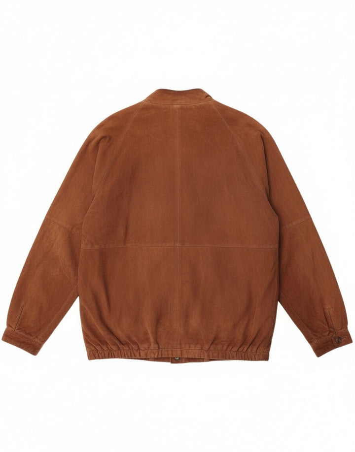 Vintage herre ruskindsjakke IT 54 2XL Brun