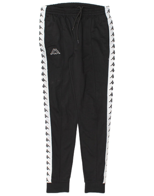 Kappa Herre grafisk træningsdragt Bukser Joggers Small Black Colourblock