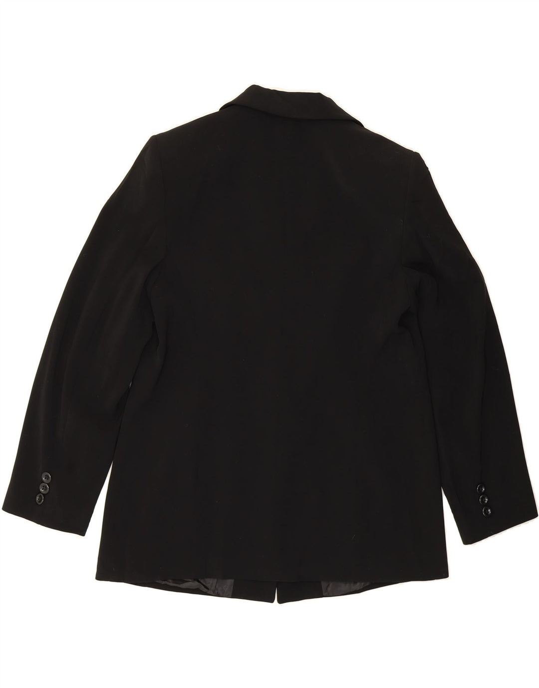 LUISA SPAGNOLI Womens Perugia 3 Button Blazer Jacket UK 14 Medium Black Vintage Luisa Spagnoli and Second-Hand Luisa Spagnoli from Messina Hembry 