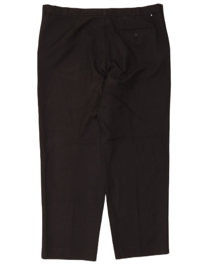 Farah Herre Tapered Chino Bukser W42 L31 Sort Polyester