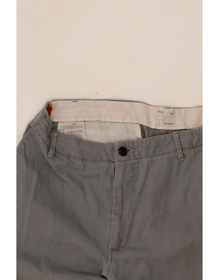 DOCKERS Mens Cargo Shorts W34 Large  Grey Cotton Vintage Dockers and Second-Hand Dockers from Messina Hembry 