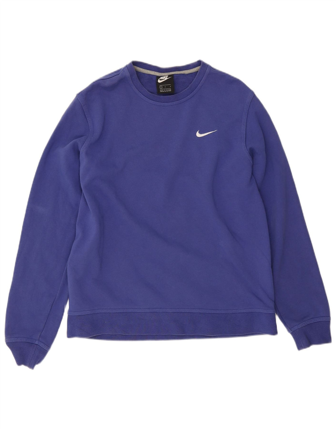Nike Sweatshirt til mænd, stor blå bomuld