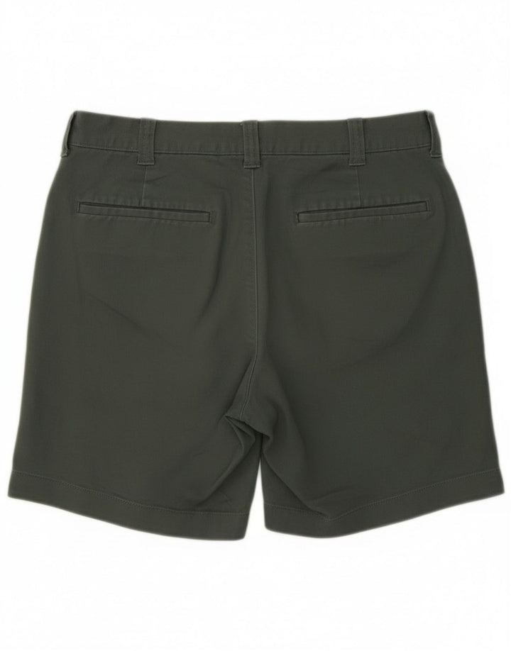 J. Crew Chino Shorts til mænd W28 Små grønt bomuld