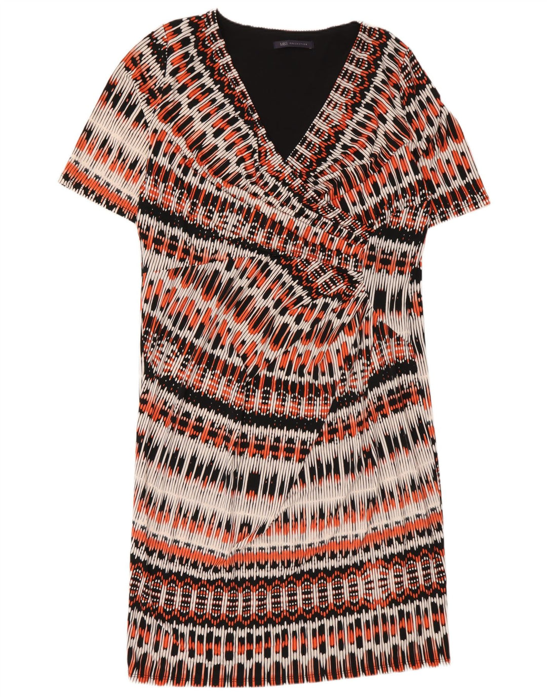Marks & Spencer Womens Shift Dress UK 16 Large Multicolored Geometric