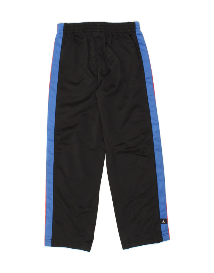 JORDAN Boys Tracksuit Trousers 6-7 Years Large  Black Colourblock Vintage Jordan and Second-Hand Jordan from Messina Hembry 