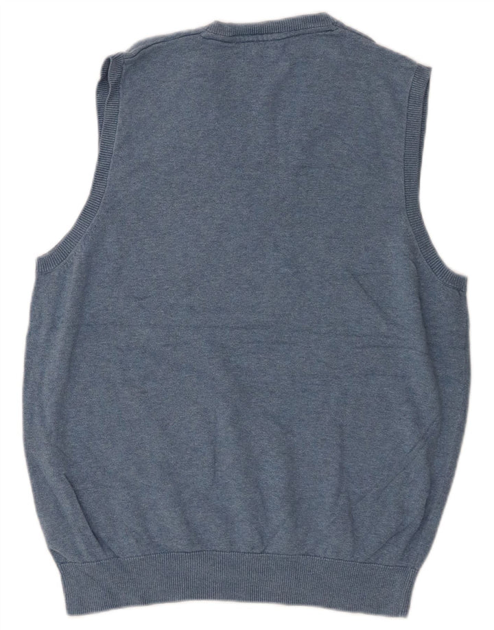 Marks & Spencer Herrevest Tank Top Stor Blå Bomuld