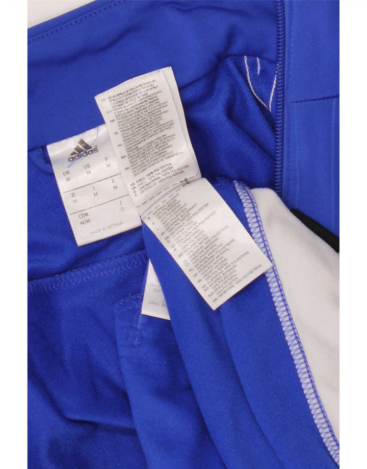 Adidas Herre grafisk træningsdragt Topjakke Medium Blue Colourblock Polyester