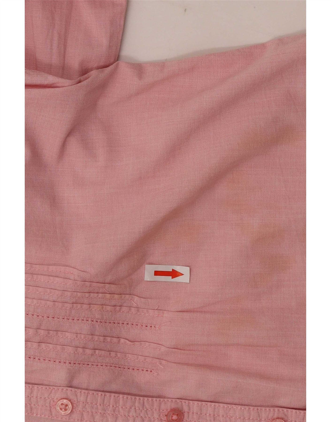 Tom Tailor Dame Smoking Shirt EU 38 Medium Pink Bomuld
