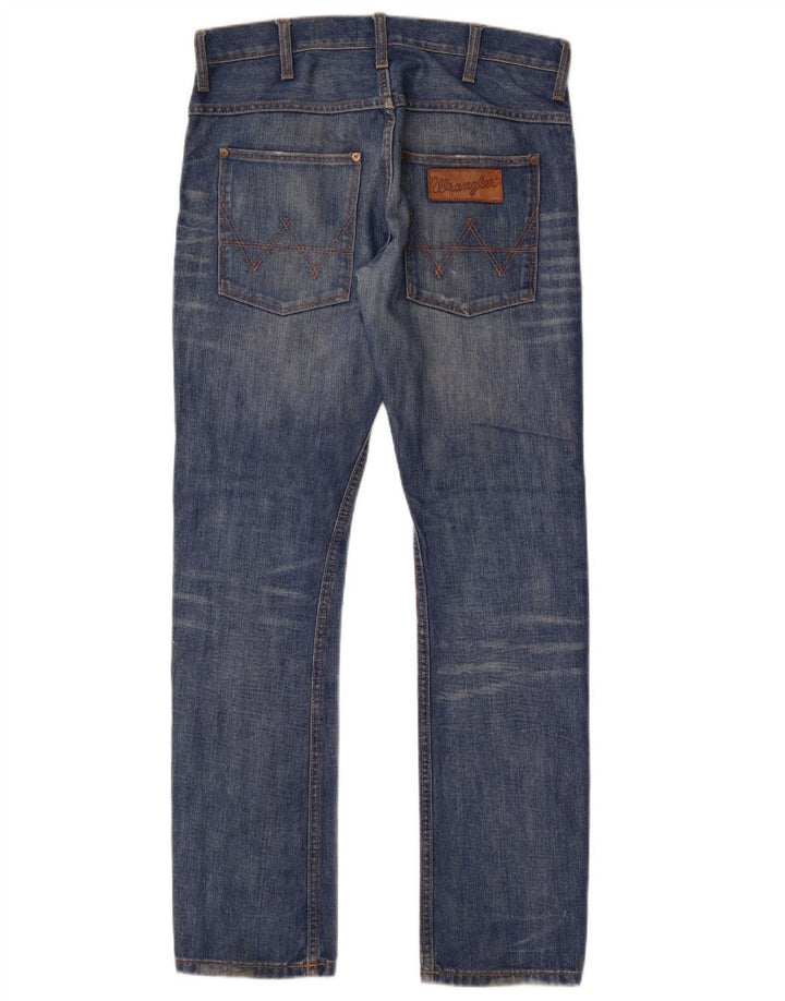 Wrangler Herre Spencer Slim Jeans W32 L34 Blå Bomuld
