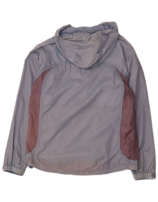 Helly Hansen Drenge Hættejakke Windbreaker 11-12 År Blå Colourblock