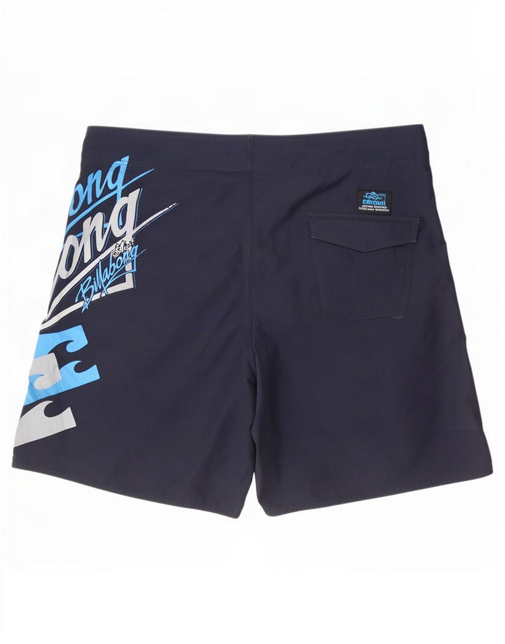 Billabong Herre grafiske svømmeshorts XL marineblå polyester