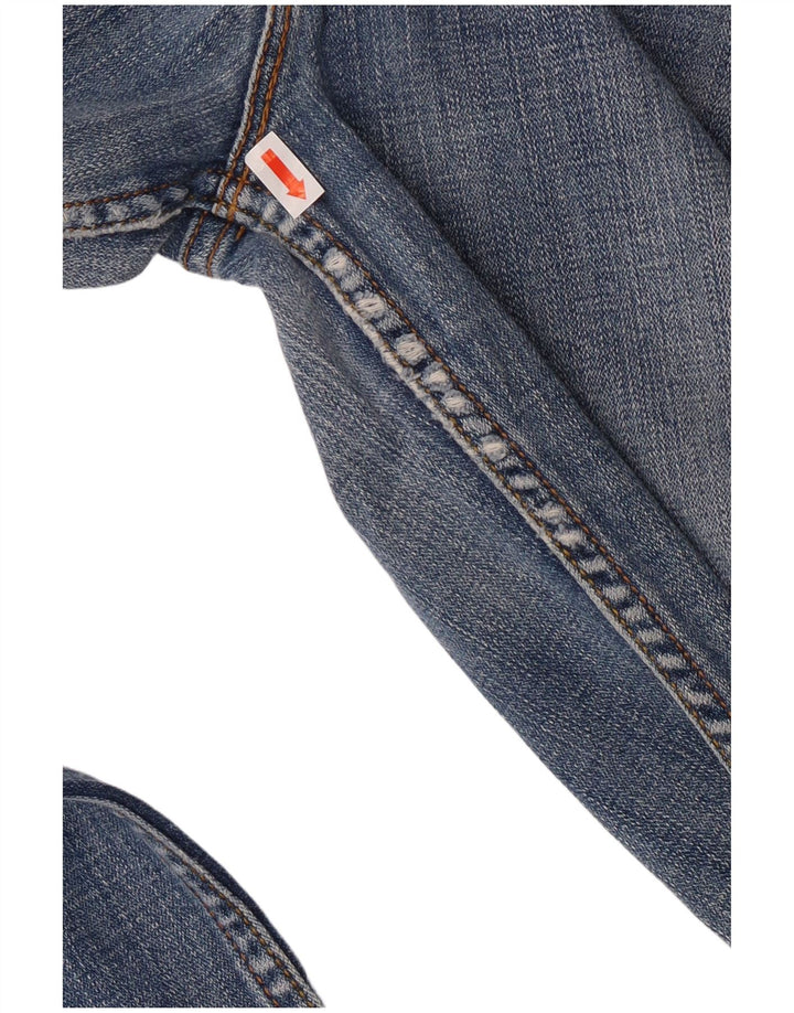 Levi's Dame 518 Super Low Bootcut Jeans US 9 Medium W30 L31 Blå Bomuld