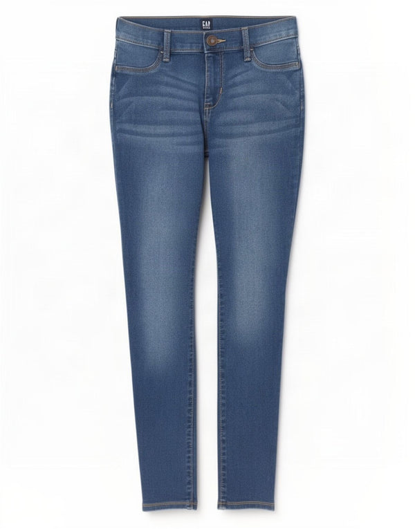 Gap Girls Skinny Jeans 13-14 år W25 L26 Blå Bomuld