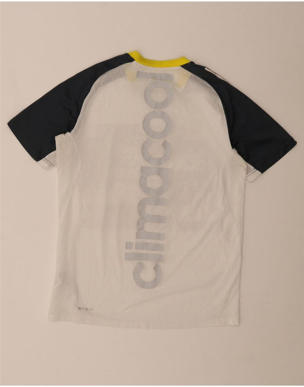 Adidas Herre Climacool Grafisk T-Shirt Top Medium White Colourblock
