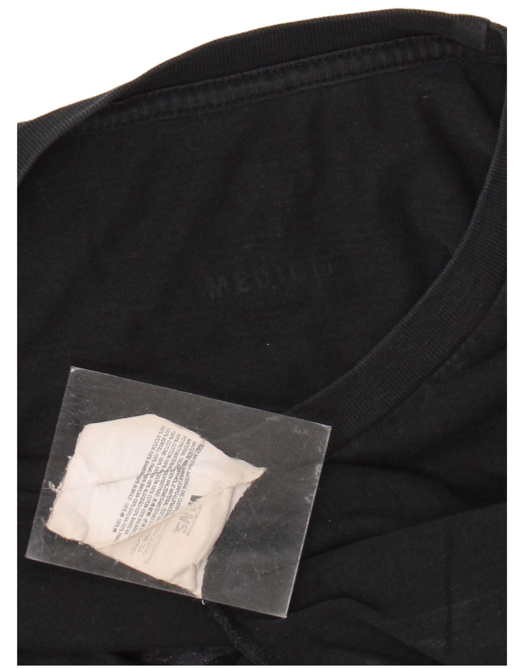 VANS Herre Grafisk Top Langærmet Medium Sort Bomuld