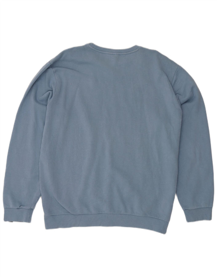 ELLESSE Mens Sweatshirt Jumper 2XL Blue Cotton