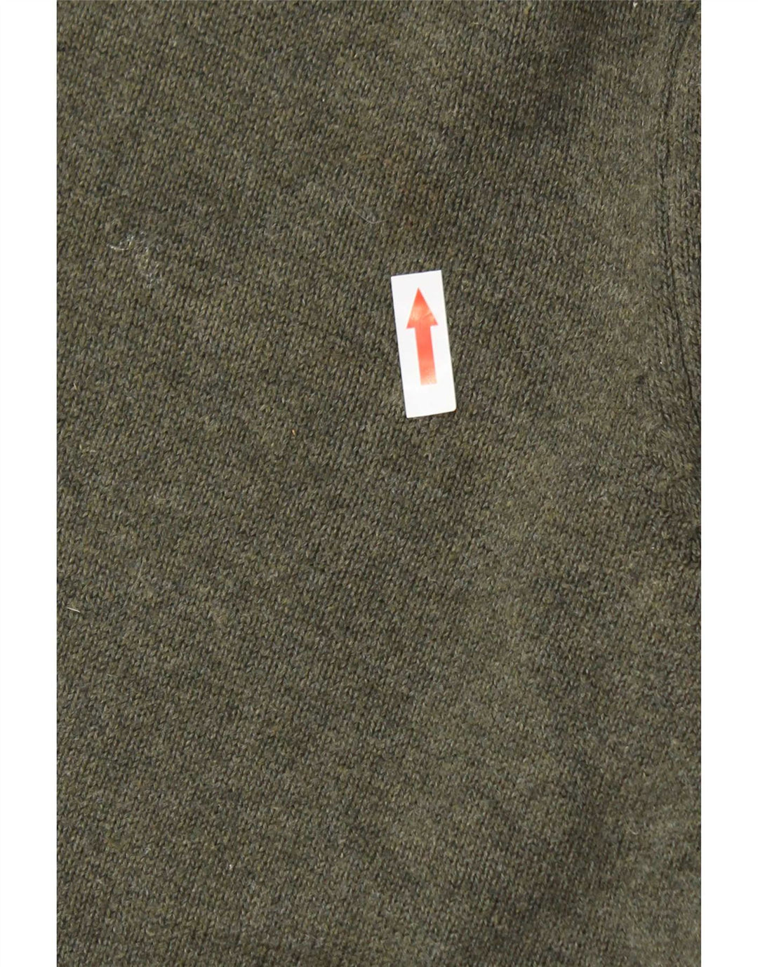 Marks & Spencer Herre sweater med rund hals XL Khaki Bomuld