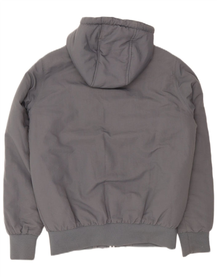 Champion Herre Hooded Bomber Jacket UK 36 Small Grey