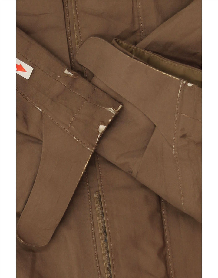 The North Face Regnjakke med hætte til mænd UK 40 Stor brun polyester