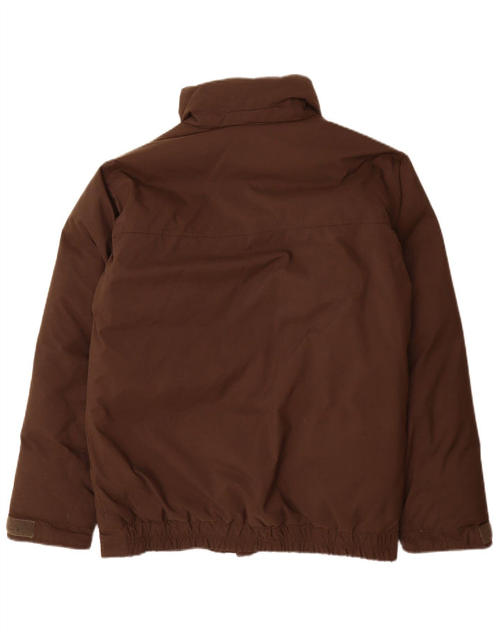 Columbia Polstret herrejakke UK 36 Lille brun nylon