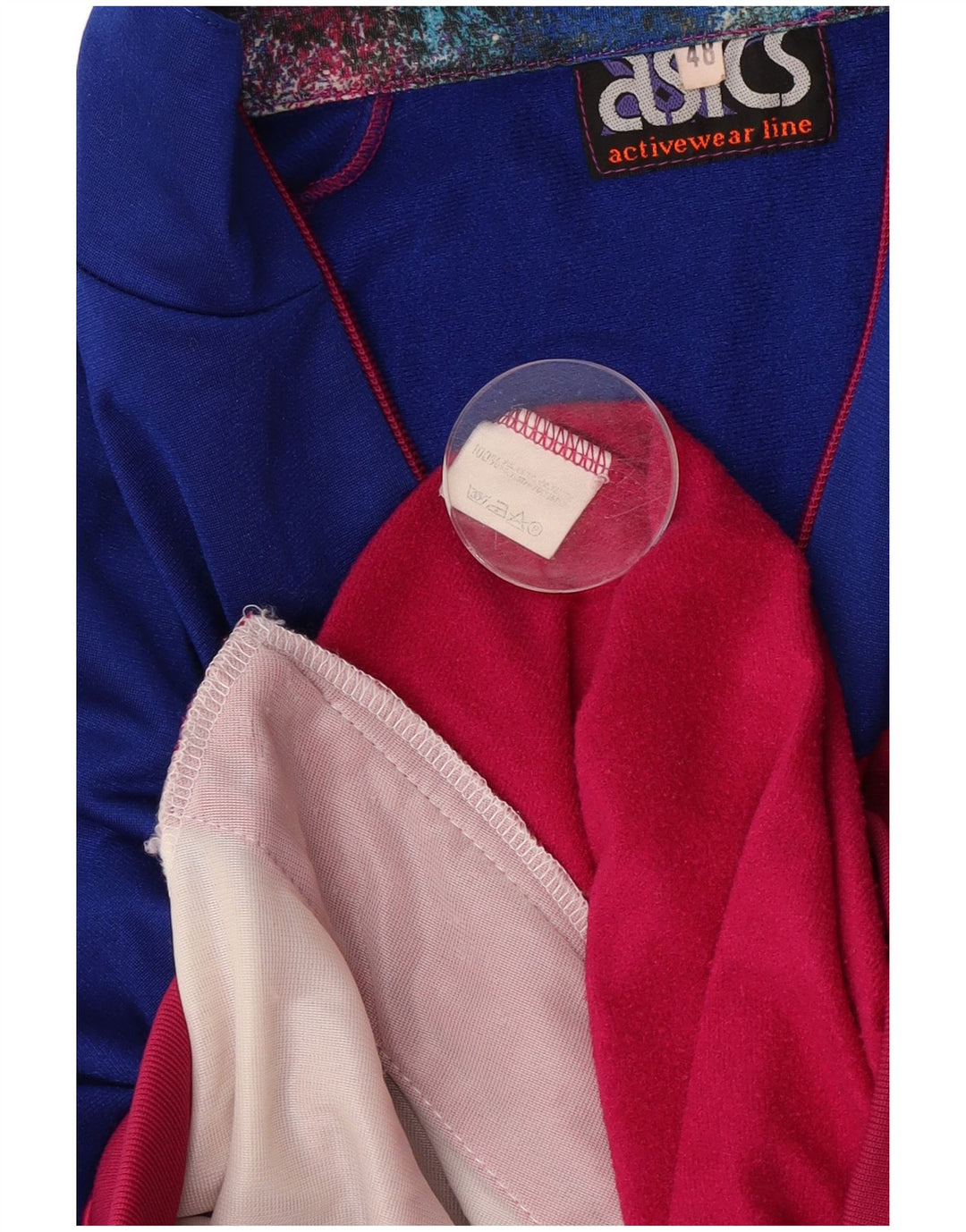 Asics Træningsdragt til mænd Topjakke IT 48 Medium Pink Colourblock Polyester