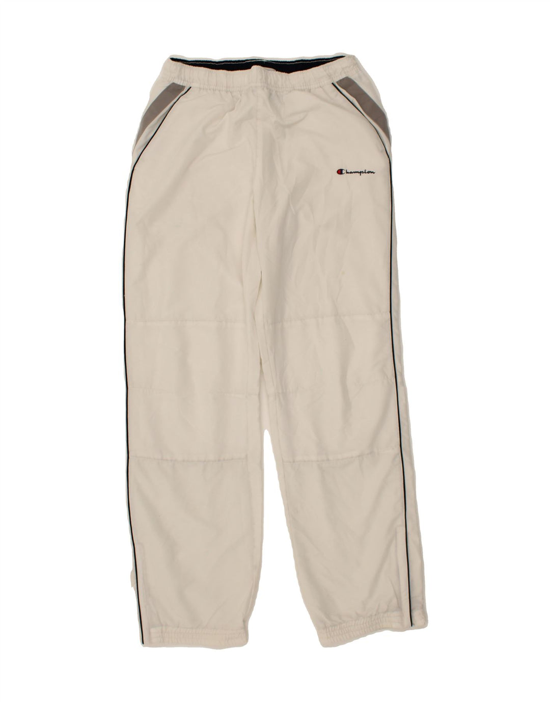CHAMPION Womens Tracksuit Trousers UK 10 Small Grey Polyester Vintage Champion and Second-Hand Champion from Messina Hembry 