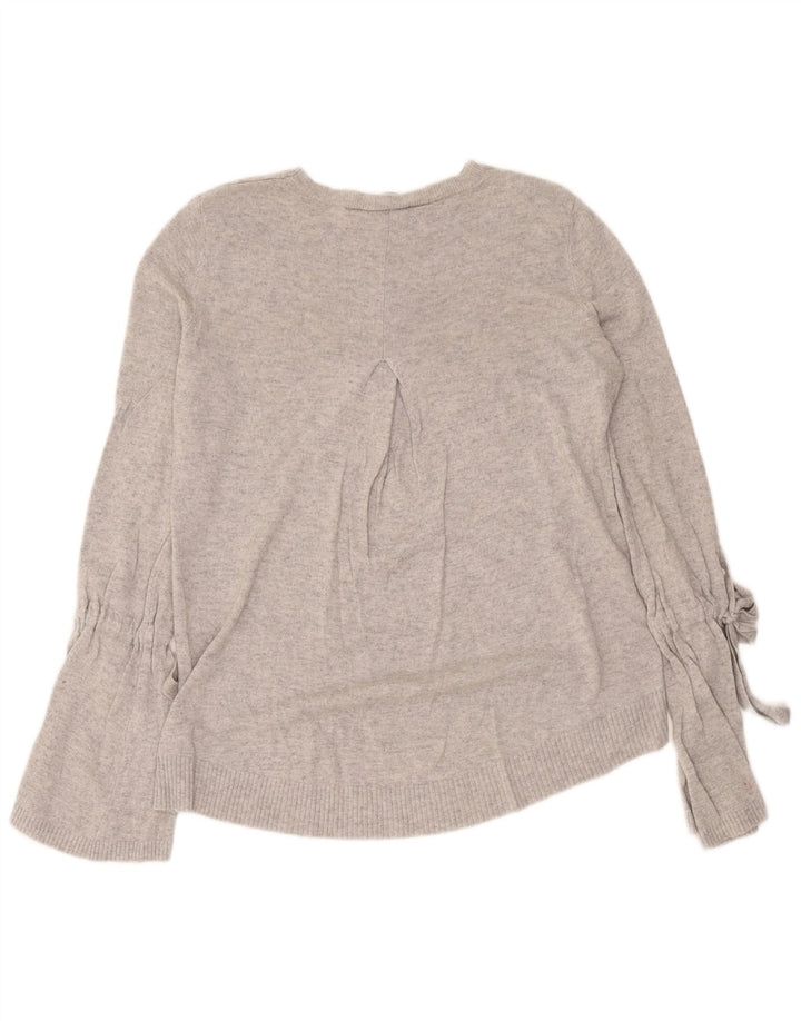 Marella Dame Boat Neck Jumper Sweater UK 16 Large Grå