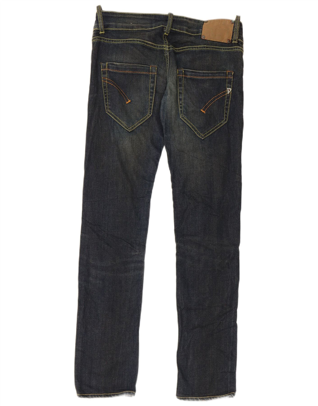 Dondup Dame Slim Jeans W30 L30 Marineblå Bomuld