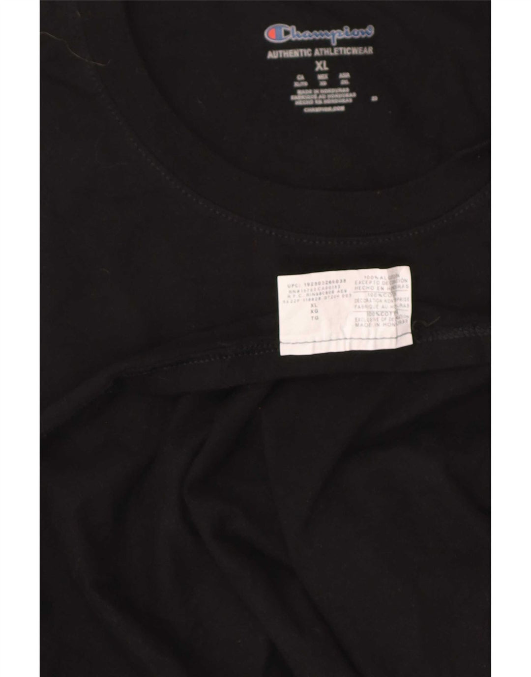 Champion Herre Grafisk Vest Top XL Sort Bomuld