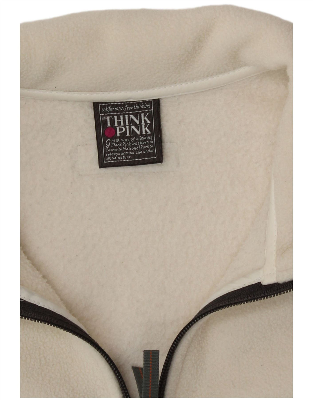 Think Pink Dame Fleecejakke UK 16 Large White