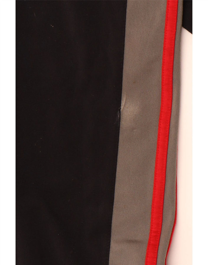 ADIDAS Grafisk træningsdragt bukser til kvinder Large Black Colourblock Sports