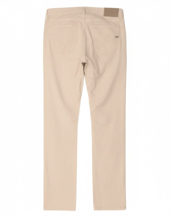 Gas Dame Albert Slim Jeans W29 L34 Hvid Bomuld