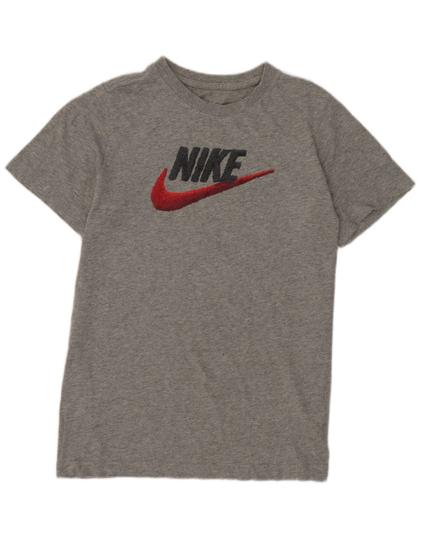 Nike piger grafisk t-shirt top 12-13 år stor grå bomuld