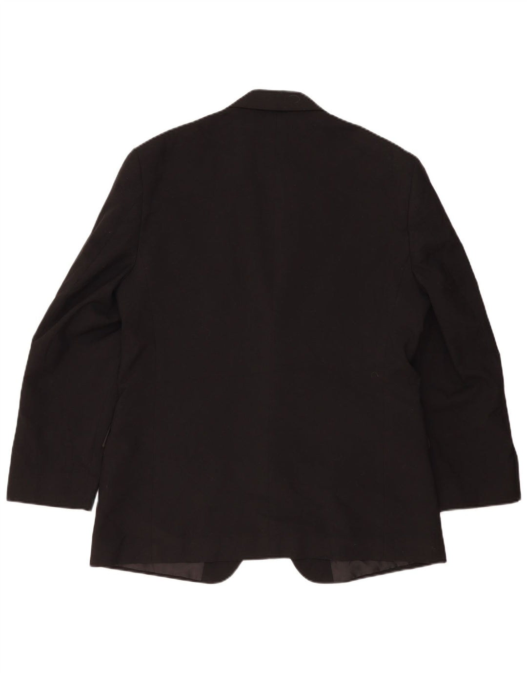 Marks & Spencer Herre 2-knaps blazerjakke UK 42 Stor sort polyester