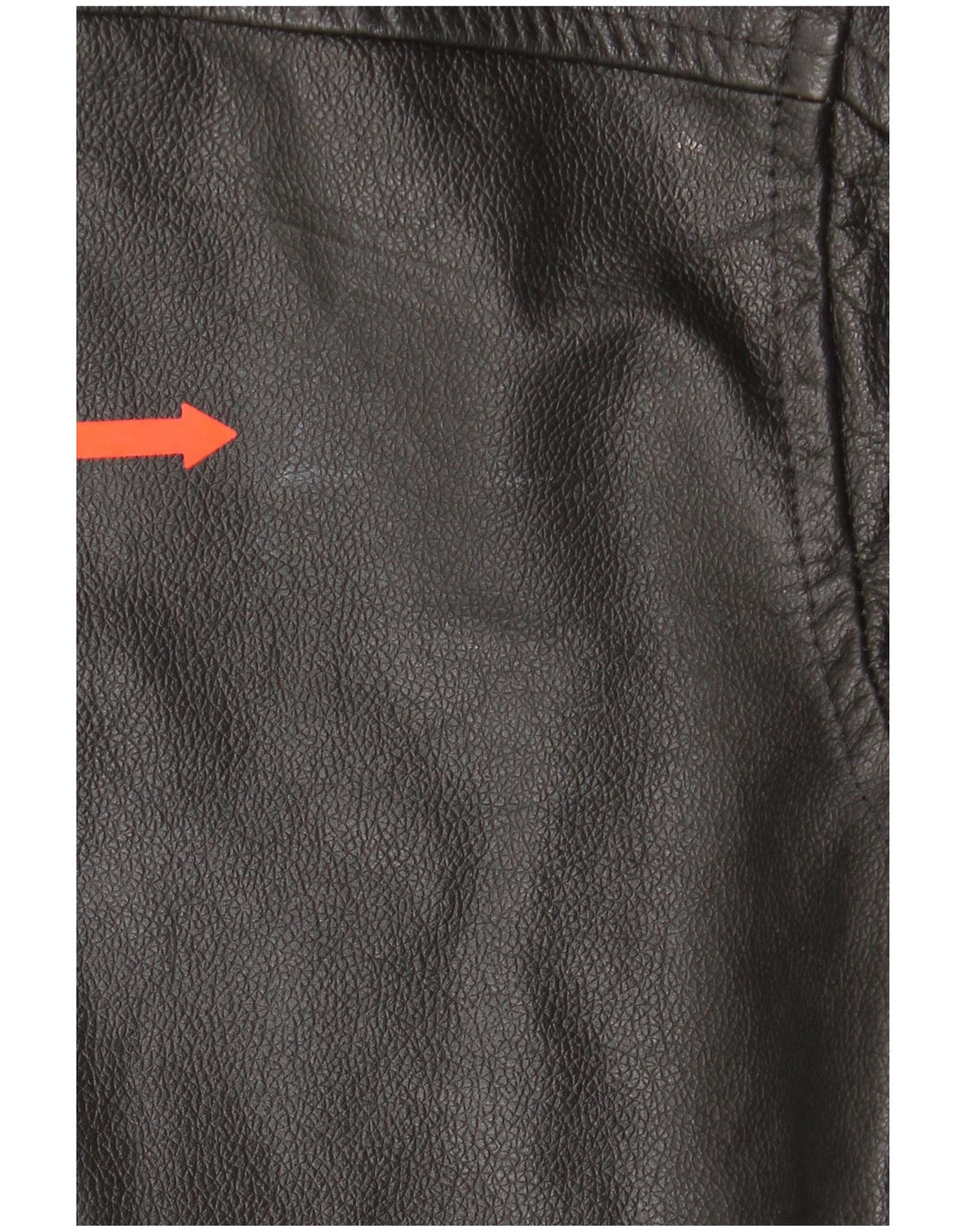 4 You Herre Læderjakke UK 38 Medium Sort Læder