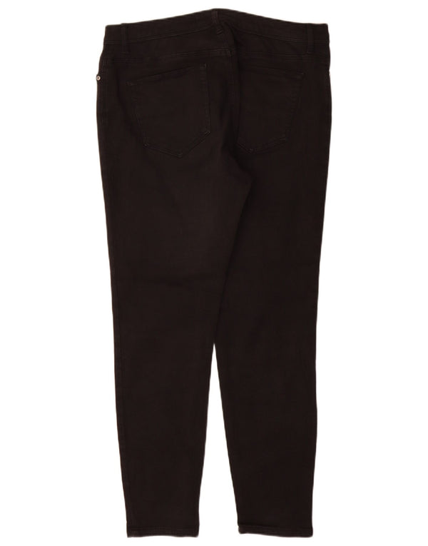 Zara Dame Skinny Jeans EU 44 XL W32 L28 Sort