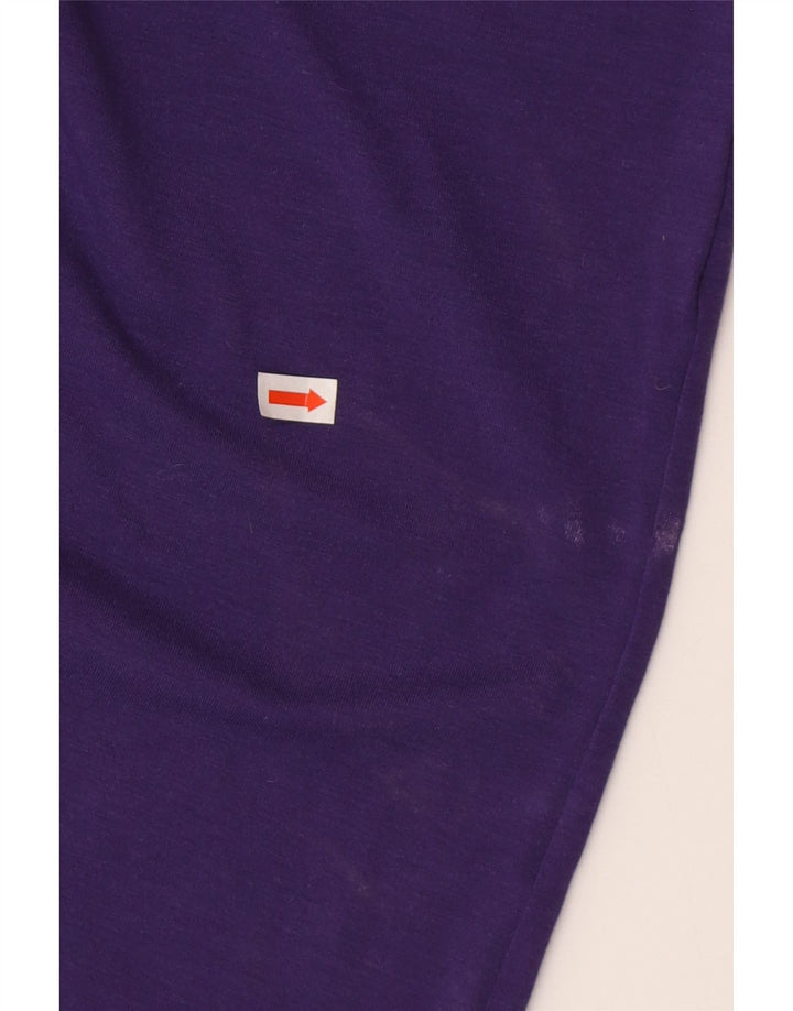 Under Armour Herre Tigers Grafisk T-Shirt Top 2XL Lilla Polyester