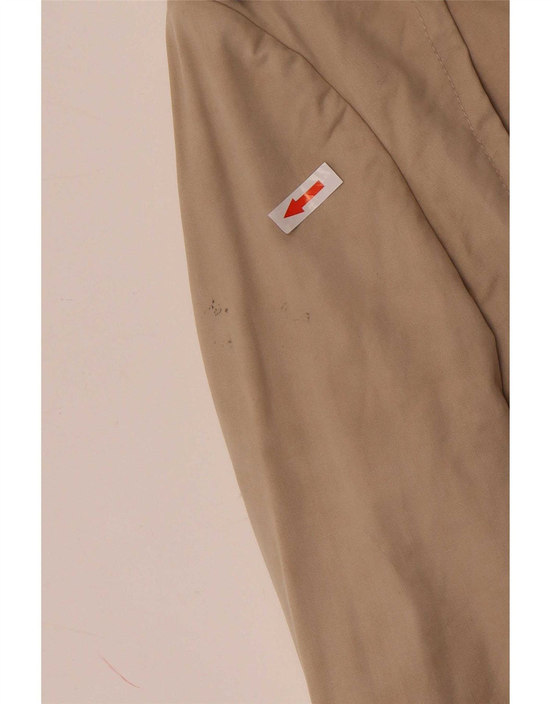 Massimo Dutti Dame Kort Dobbeltradet Trench Coat UK 14 Medium Beige