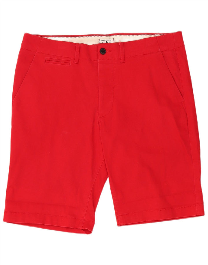 Jack & Jones Herre Chino Shorts Medium W32 Rød Bomuld