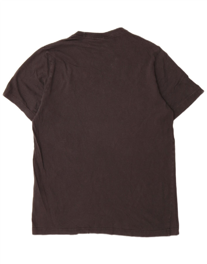 Adidas Herre T-Shirt Top Medium Sort Bomuld
