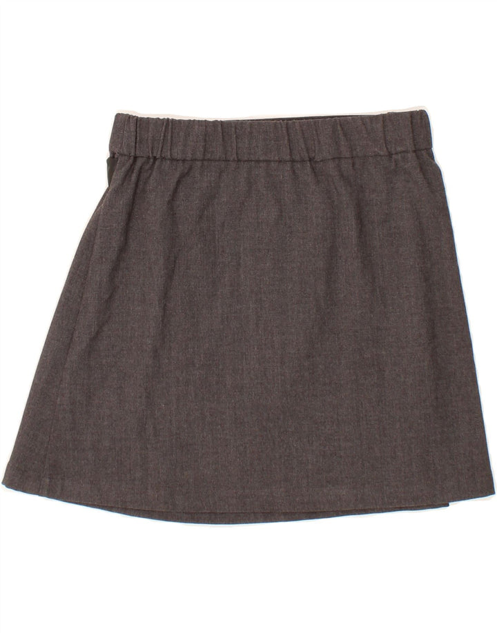 LIU JO Girls Wrap Skirt 15-16 Years W26 Grey Polyester Vintage Liu Jo and Second-Hand Liu Jo from Messina Hembry 