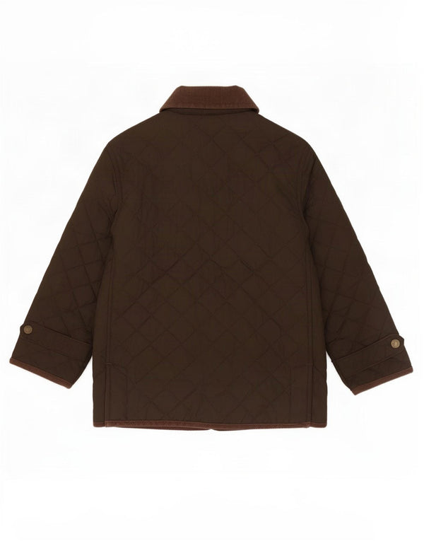 Polo Ralph Lauren Drenge quiltet jakke 4-5 år Khaki Polyester