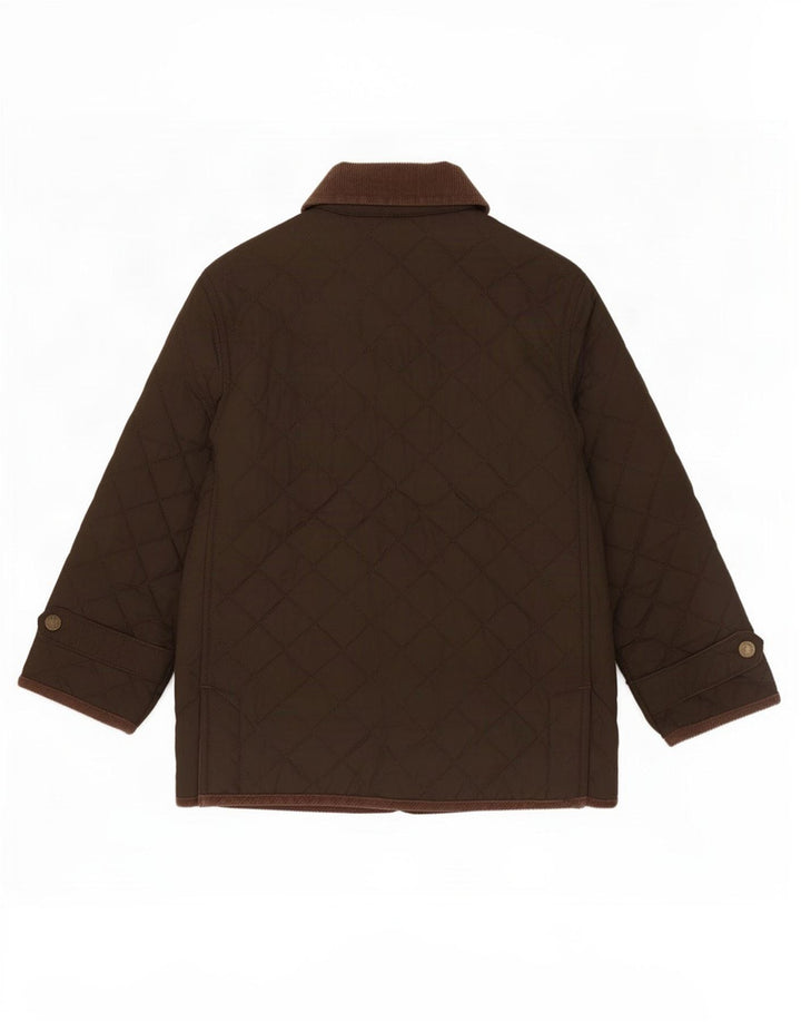 Polo Ralph Lauren Drenge quiltet jakke 4-5 år Khaki Polyester