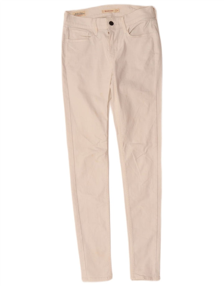 Levi's Dame 710 Super Skinny Jeans W27 L29 Hvid
